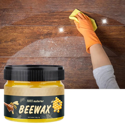 Cera de Abejas Restauradora de Madera Beewax 100g | Limpiador, Nutriente y Brillo Natural para Muebles y Pisos