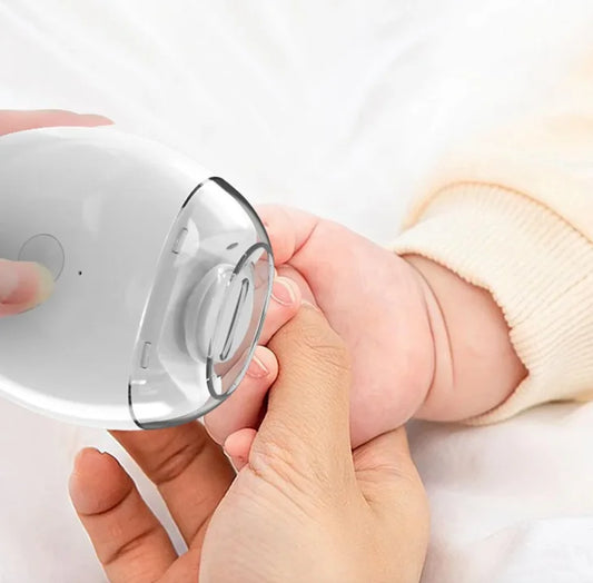 Cortaúñas Eléctrico Automático Recargable | Pulidor Silencioso y Seguro para Bebés, Niños y Adultos