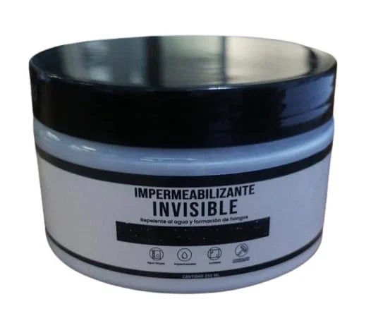 Impermeabilizante Invisible en Crema 250ml | Sellado Transparente Anti-Filtraciones para Baños, Tejas y Ventanas