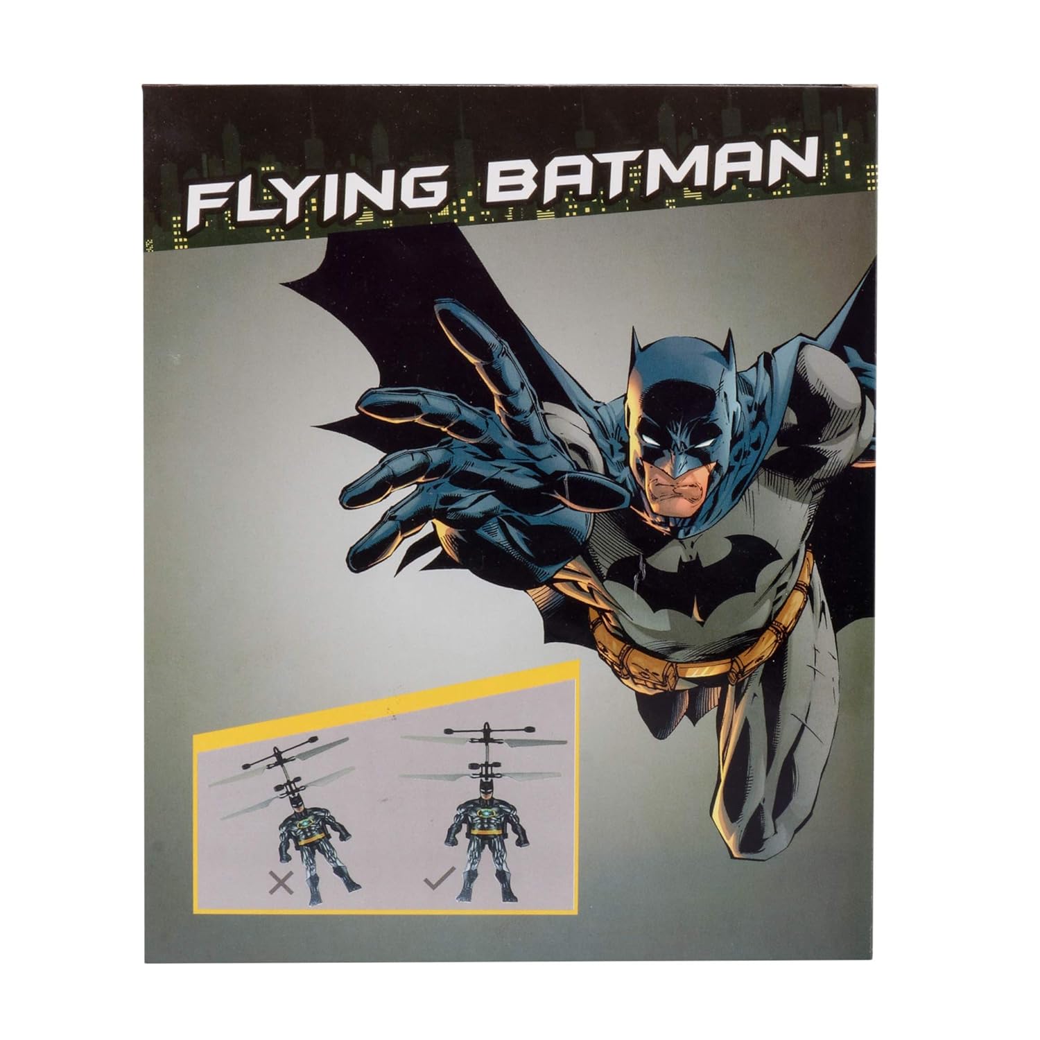 Juguete Volador Batman de Inducción | Mini Dron con Sensor de Obstáculos, Giroscopio Inteligente y Carga USB