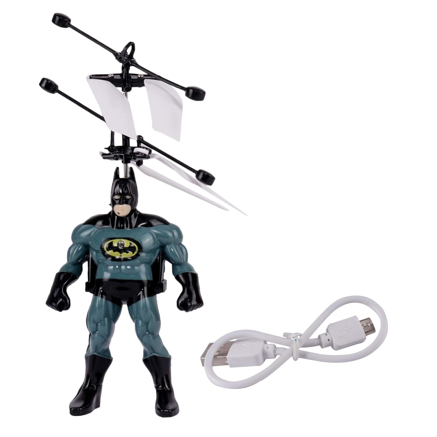 Juguete Volador Batman de Inducción | Mini Dron con Sensor de Obstáculos, Giroscopio Inteligente y Carga USB