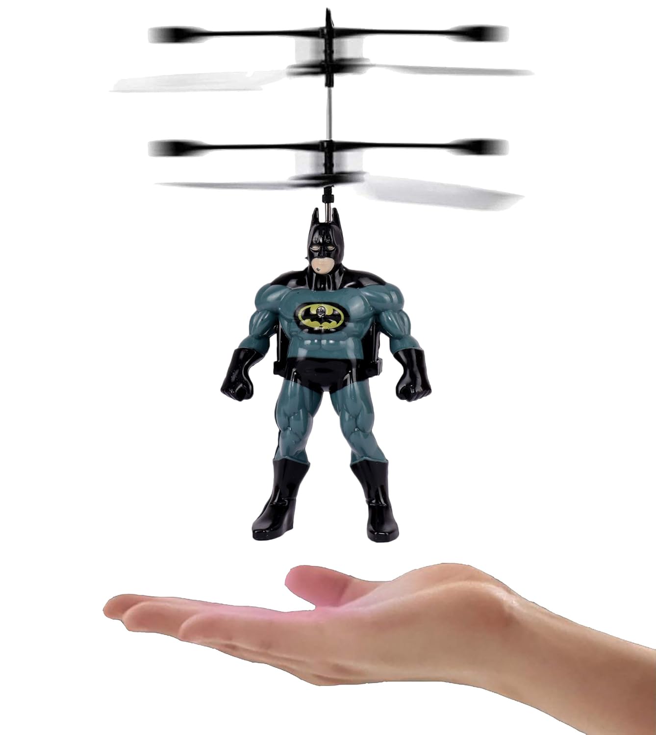 Juguete Volador Batman de Inducción | Mini Dron con Sensor de Obstáculos, Giroscopio Inteligente y Carga USB