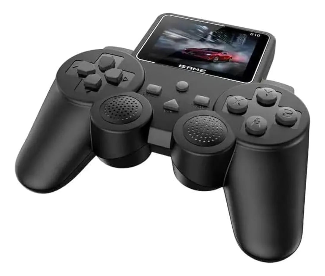Consola Portátil Retro S10 Gamepad | 520 Juegos Clásicos Mario | Pantalla 2.4" HD Recargable