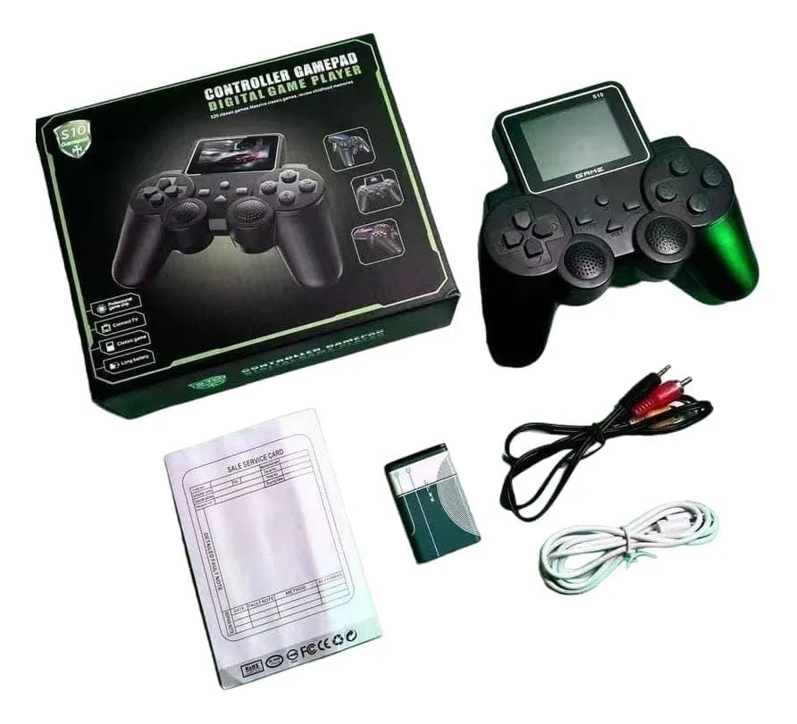 Consola Portátil Retro S10 Gamepad | 520 Juegos Clásicos Mario | Pantalla 2.4" HD Recargable