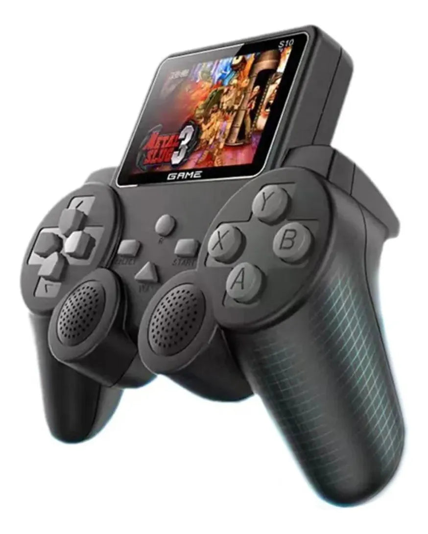 Consola Portátil Retro S10 Gamepad | 520 Juegos Clásicos Mario | Pantalla 2.4" HD Recargable