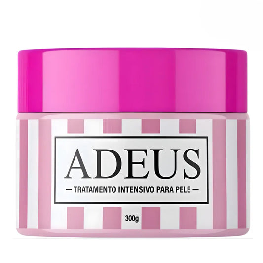 Crema Corporal Adeus Reafirmante 300g | Tratamiento Intensivo para Abdomen, Piernas y Glúteos | Fórmula de Laboratorio de Rápida Absorción | Efecto Suavizante y Tensor de Piel