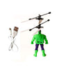 Juguete Volador Hulk de Inducción | Mini Dron con Sensor de Obstáculos, Giroscopio Inteligente y Carga USB