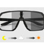 Lentes de Sol Fotocromáticos Biker Pro | Gafas Inteligentes UV400 para Ciclismo y Motociclismo | Lentes de Policarbonato Anti-Impacto | Marco Ligero y Flexible para Deportes