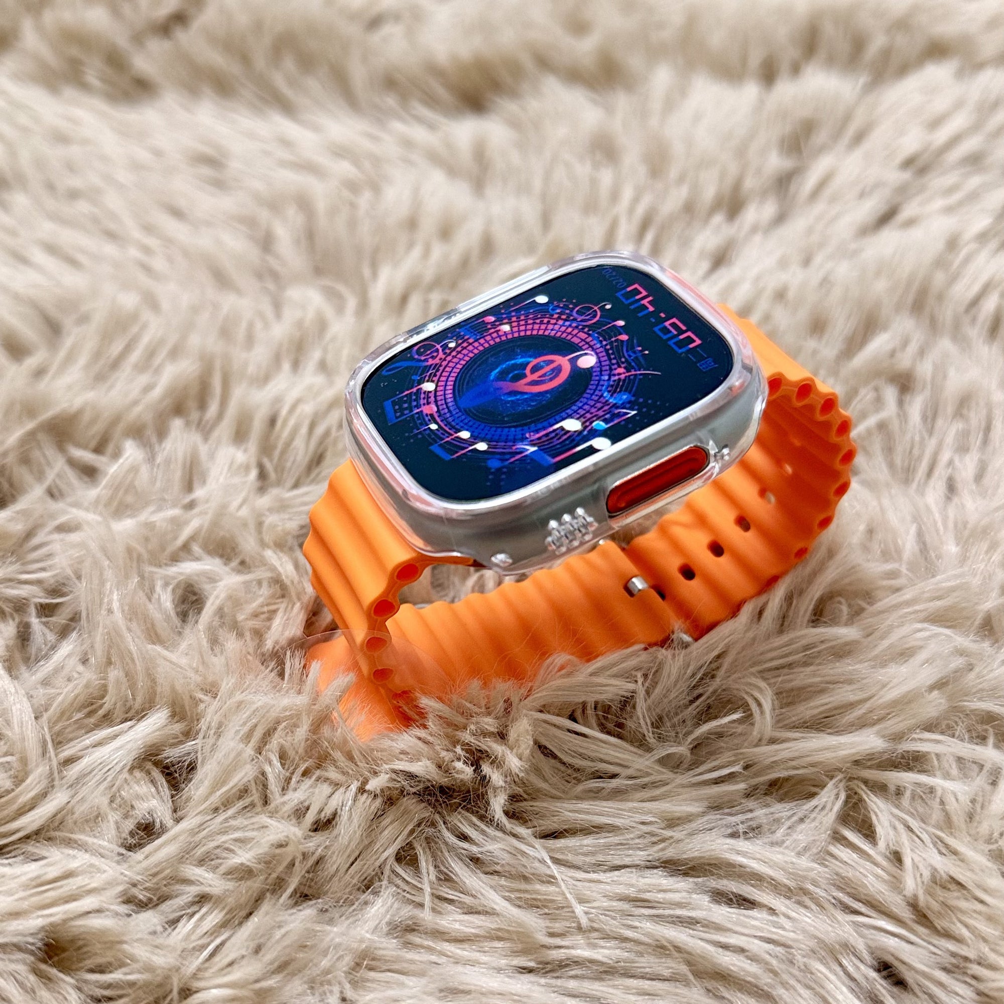 Microwear Ultra 3 Pro | Pantalla 2.1" IPS, Llamada BT, Batería 450mAh, Diseño 49mm y Carga Inalámbrica