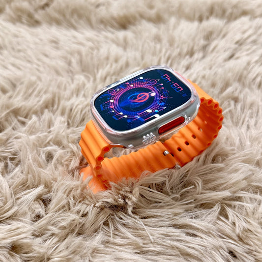 Microwear Ultra 3 Pro | Pantalla 2.1" IPS, Llamada BT, Batería 450mAh, Diseño 49mm y Carga Inalámbrica