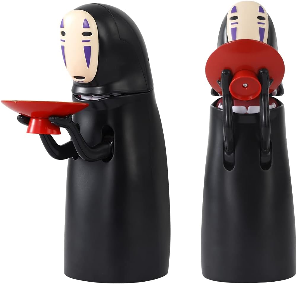 Alcancía Interactiva No Face Man (Kaonashi) | Automática con Música y Sensor de Monedas | Decoración ABS de Alta Calidad