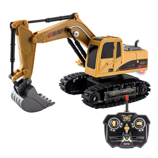 Excavadora RC Teledirigida 5 Canales | Escala 1:24, Funciones de Luz