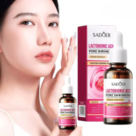 Serum Control de Poros y Antiedad Ácido Lactobiónico 30ml | Refinador de Textura, Limpieza Profunda y Renovación Cutánea