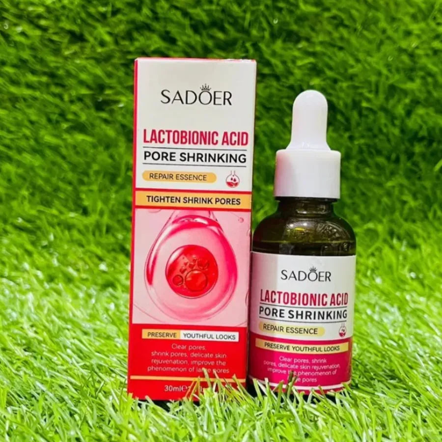 Serum Control de Poros y Antiedad Ácido Lactobiónico 30ml | Refinador de Textura, Limpieza Profunda y Renovación Cutánea