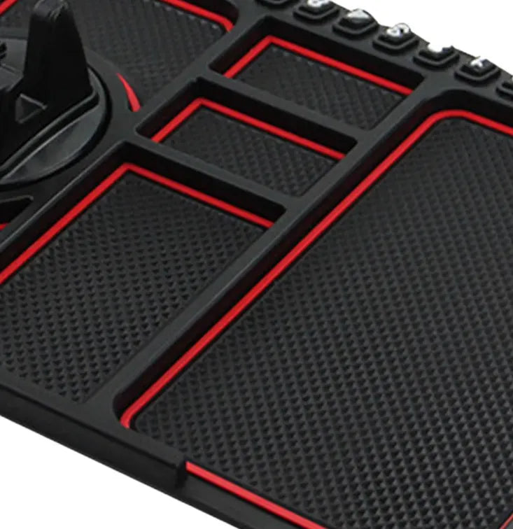 Almohadilla Antideslizante para Tablero de Auto | Soporte Universal para Celular, Llaves y Perfume, Material de PVC Seguro y Reutilizable