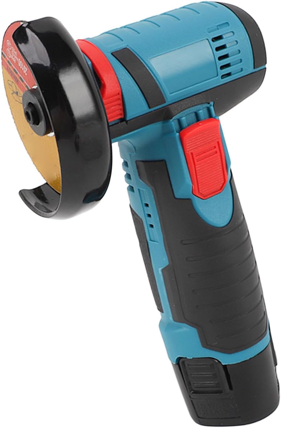Mini Amoladora Angular Inalámbrica 12V | Batería Litio 1500mAh, Portátil para Corte y Pulido