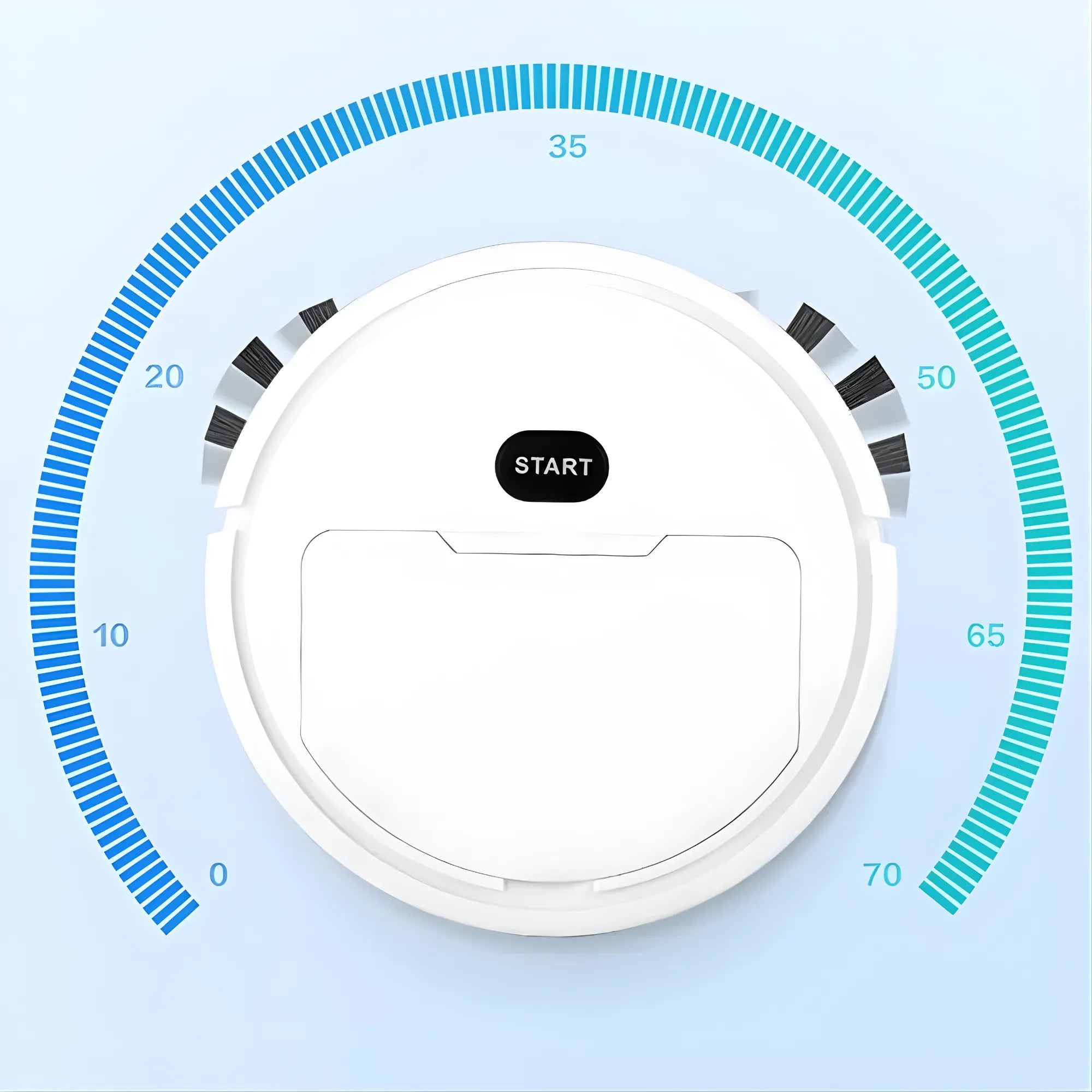 Aspiradora Robot Inteligente 3 en 1 | Barre, Aspira y Pasa Mopa | Tecnología para Pelo de Mascotas y Alfombras Bajas | Diseño Compacto y Silencioso con Sensores de Choque