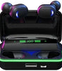 Audífonos Bluetooth TWS con Estuche de Carga 1200 mAh | Protección IPX4, Sonido Inmersivo y Conexión Estable