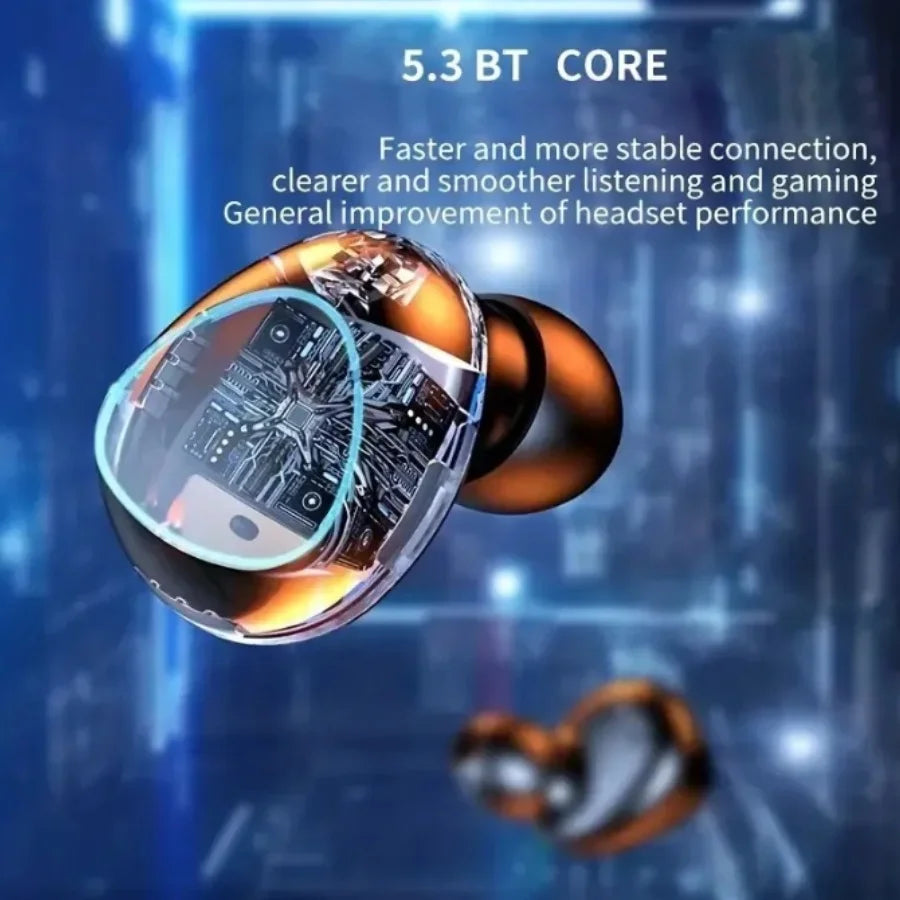 Audífonos Bluetooth M10 TWS Manos Libres | Bluetooth 5.1, Pantalla LED de Energía