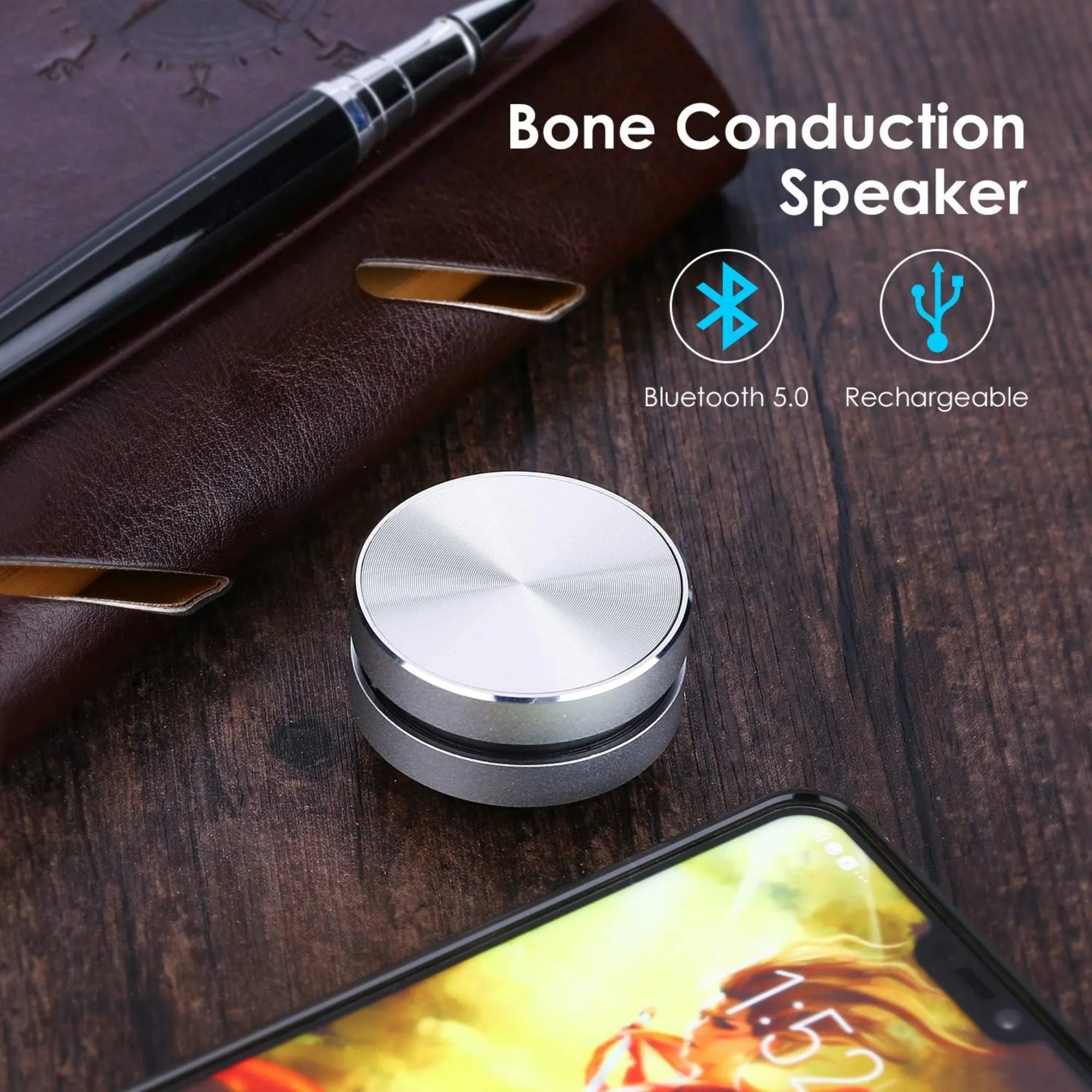 Bocina BlBocina Bluetooth Impermeable Nexiora con Ventosa para Ducha | Altavoz Portátil Resistente a Salpicaduras para Piscina, Auto y Exteriores | Conexión Rápida y Batería de Larga Duración | Audio Claro y Manos Libresuetooth Plegable Conducción Ose