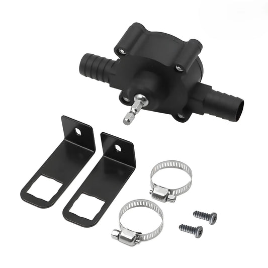 Bomba de Agua Autocebante para Taladro Eléctrico | Bomba de Transferencia Portátil de Alta Resistencia | Ideal para Acuarios, Piscinas y Jardín | Vástago de 1/4" Resistente a la Corrosión