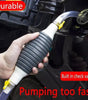 Bomba de Sifón Manual de Alto Flujo para Combustible | Extractor de Gasolina, Diésel y Agua con Manguera de PVC Reforzada | Kit de Transferencia Rápida