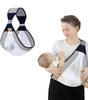 Portabebés Ergonómico Cangurera con Asiento para Cadera | Soporte Transpirable para Recién Nacidos y Niños hasta 60 Lbs | Material de Algodón y Malla