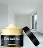 Cera para Pulir Piedra y Azulejos 100g | Stone Care Wax para Mármol, Granito y Cuarzo | Limpiador Abrillantador con Capa Impermeable
