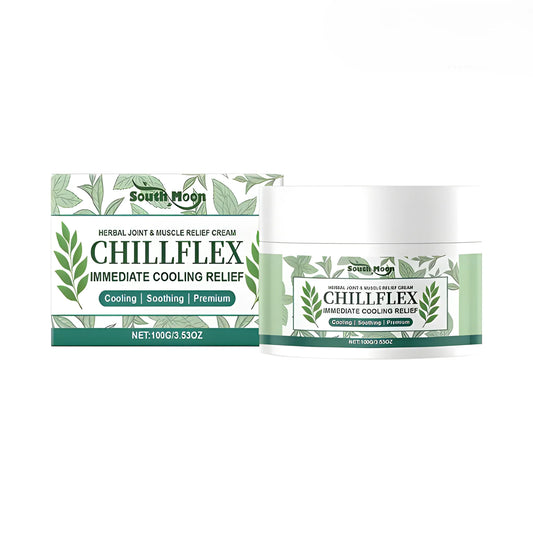 CHILLFLEX Gel Calmante con Mentol y Árnica | Alivio Refrescante para Músculos y Articulaciones, Absorción Rápida (100g)