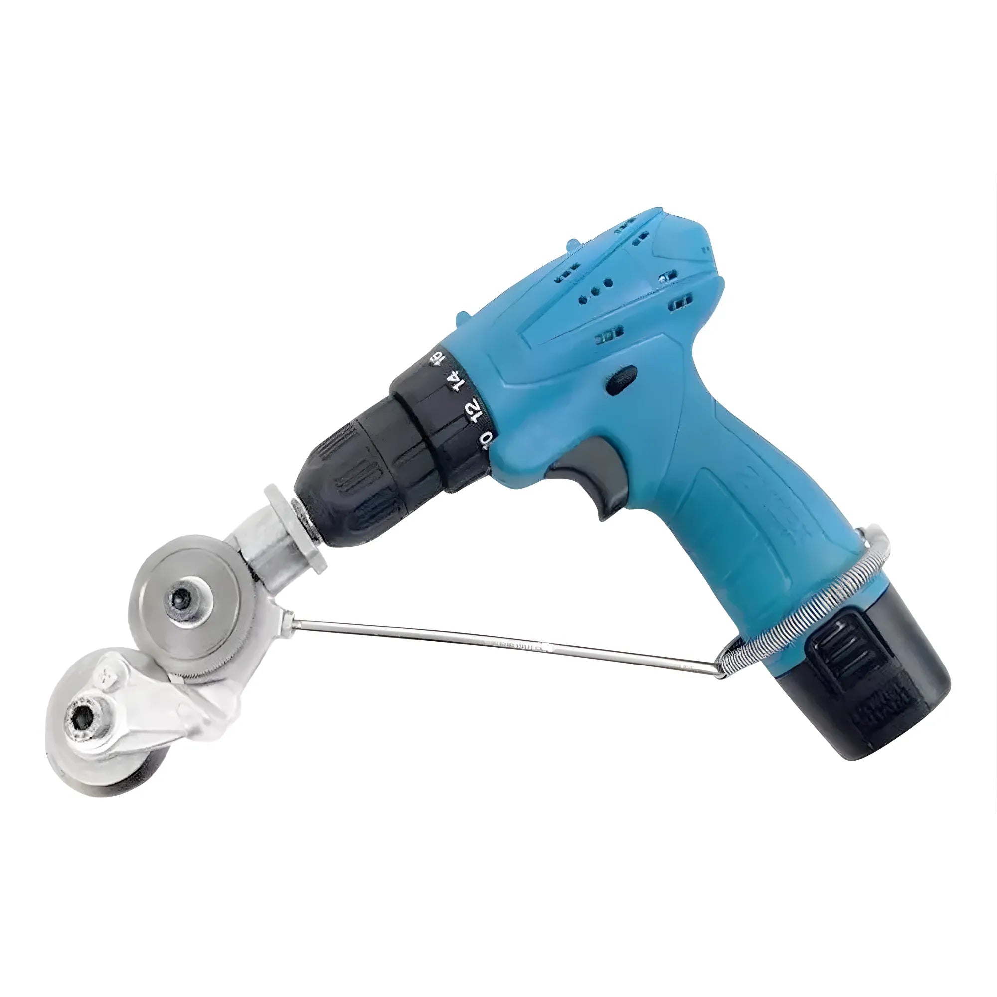 Adaptador Cortador de Lámina para Taladro | Cizalla de Metal Profesional para Hierro, Acero, Cobre y Aluminio | Corte Preciso y Seguro hasta 1.5mm