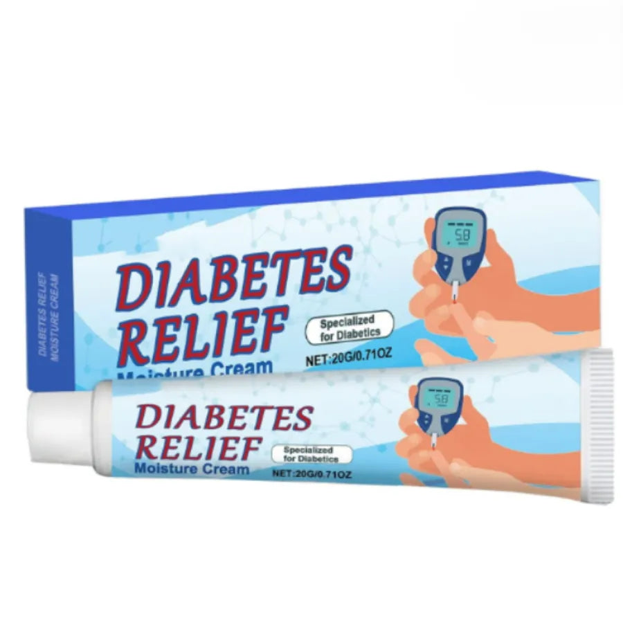 Crema Diabetes Relief 20g | Humectante Especializado para Piel Diabética, Alivio y Cuidado Intensivo