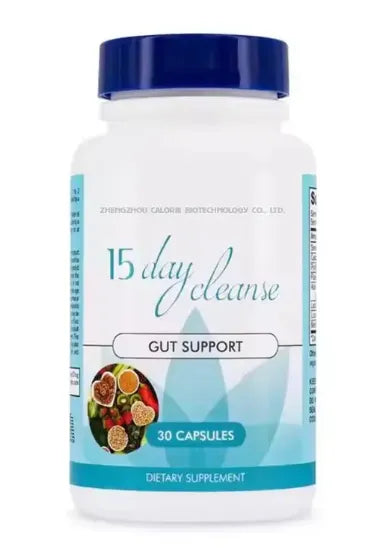 Suplemento Detox y Limpieza de Colon 30 Cápsulas | Tratamiento de 15 Días para Digestión, Hinchazón y Energía Natural