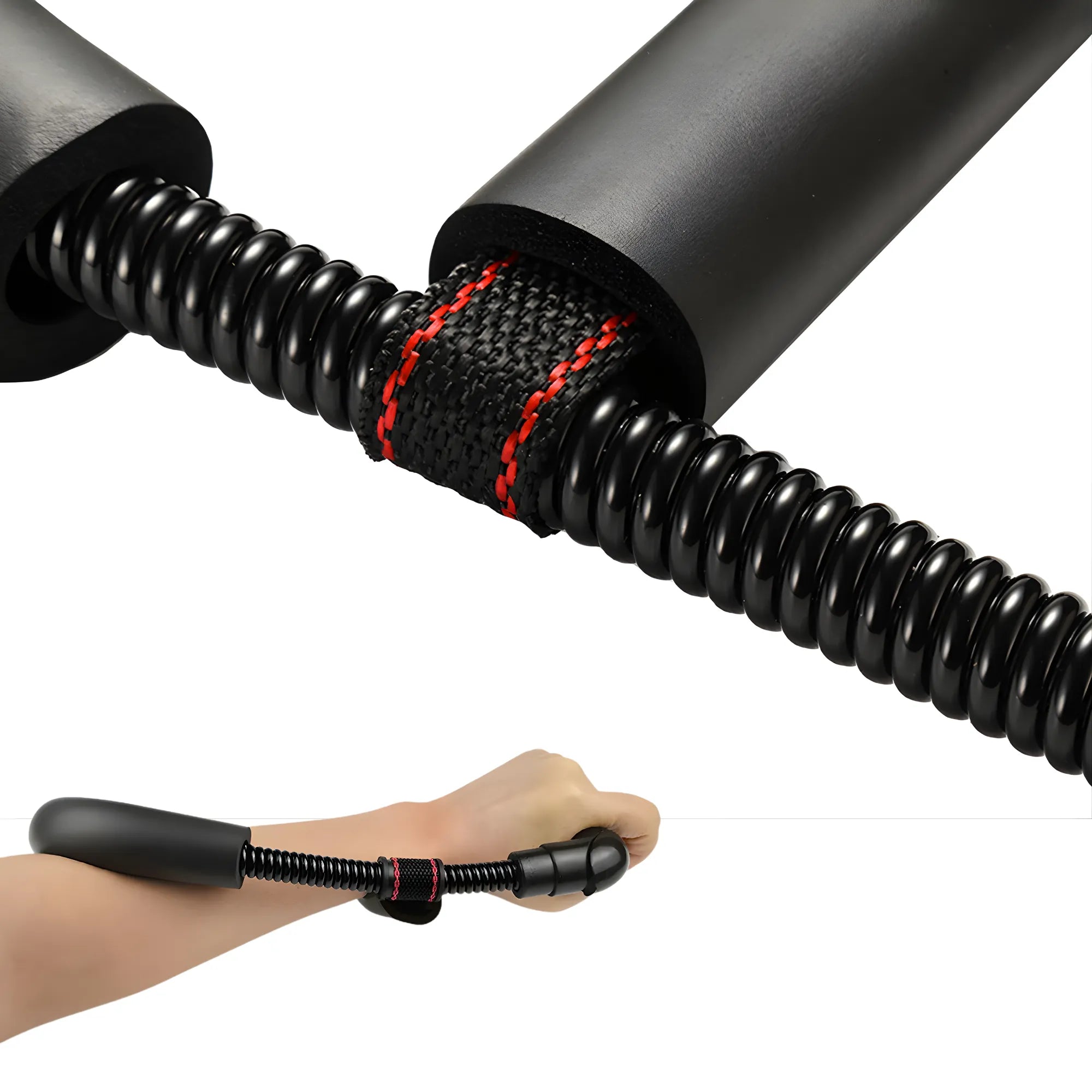 Ejercitador de Antebrazo y Muñeca Ajustable | Fortalecedor de Agarre con Resortes de Acero al Carbono | Equipo de Entrenamiento Ergonómico para Músculos y Tendones