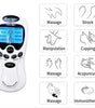 Electro Estimulador Masajeador TENS 4 Parches | Unidad de Terapia Digital para Alivio del Dolor, Fatiga y Recuperación Muscular | 15 Niveles de Intensidad
