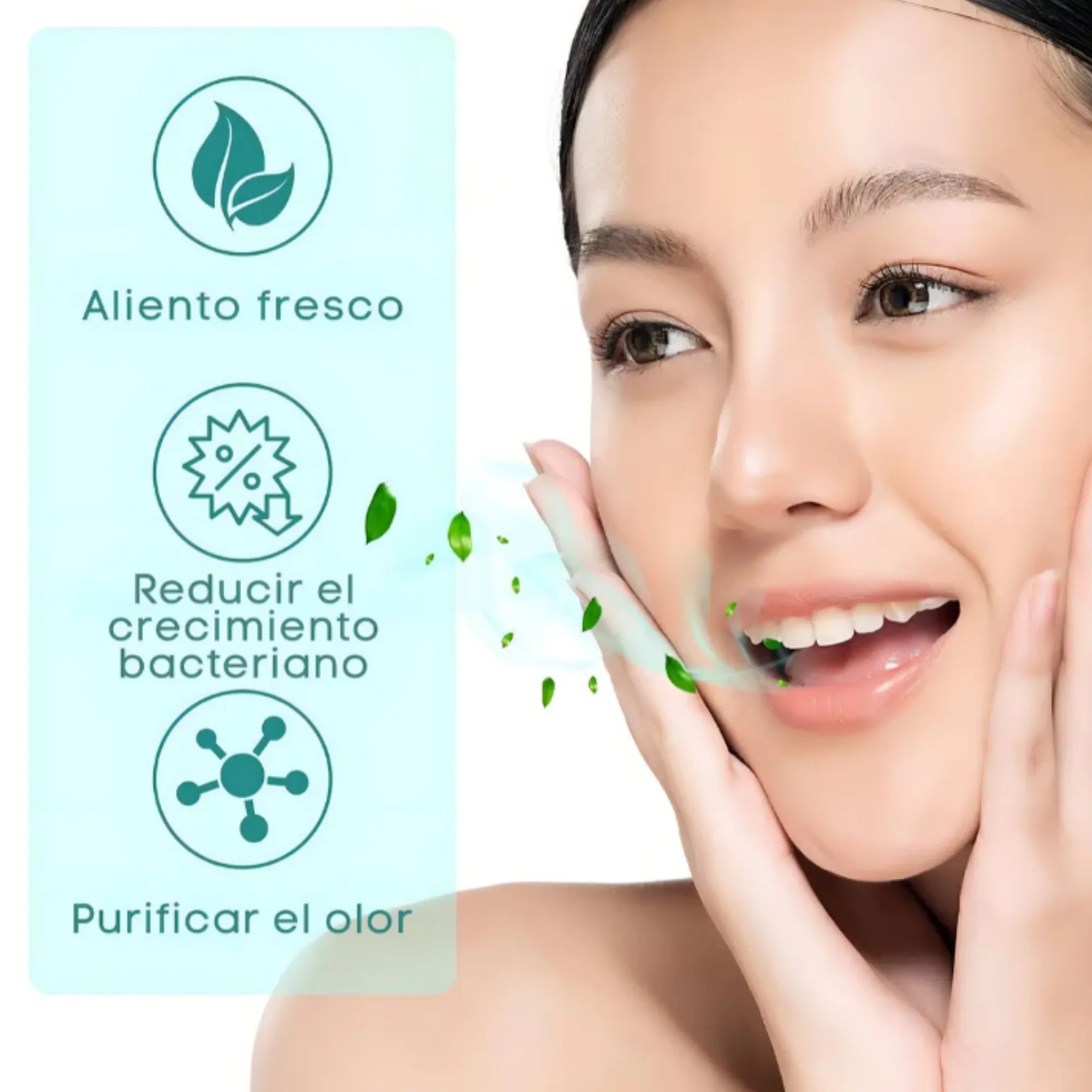 Kit 2x1 Esencia Bucal para el Mal Aliento | Gotas Concentradas de Menta con Aceites Naturales | Aliento Fresco por 8 Horas