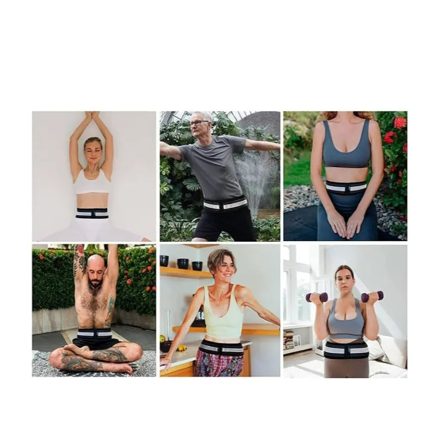 Faja Cinturilla Premium Abdominal | Cinturón de Compresión Lumbar para Ciática y Hernias | Moldeador Reafirmante de Cintura | Soporte de Columna Dual