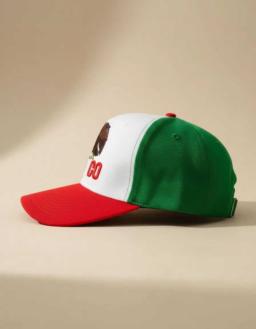 Gorra Mundialista México Fútbol 2026 Nexiora | Visera Curva Protección Solar | Accesorio Oficial de la Selección Mexicana | Alta Calidad y Ajustable | Diseño Urbano y Deportivo