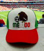 Gorra Mundialista México Fútbol 2026 Nexiora | Visera Curva Protección Solar | Accesorio Oficial de la Selección Mexicana | Alta Calidad y Ajustable | Diseño Urbano y Deportivo