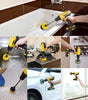 Kit de 12 Cepillos y Esponjas para Taladro Eléctrico | Juego de Limpieza Profunda Multiusos para Baños, Cocinas y Autos | Pulidor y Estropajo con Vástago Universal 1/4" | No Raya Superficies