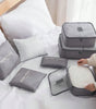 Set Kit Organizador de Viaje 6 Piezas | Cubos de Embalaje en Tela Oxford Duradera para Maletas y Equipaje de Mano