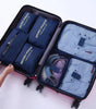 Set Kit Organizador de Viaje 6 Piezas | Cubos de Embalaje en Tela Oxford Duradera para Maletas y Equipaje de Mano