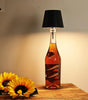 Lámpara de Botella Inalámbrica LED Recargable | Adaptador Universal para Botellas de Vino y Licores | Control Táctil Dimmer y 3 Modos de Luz | Impermeable IP54 para Interior y Exterior