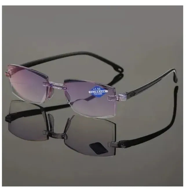 Kit 2x1 Lentes Bifocales TR90 de Autograduación | Filtro Anti Luz Azul y Protección UV | Marcos Flexibles y Resistentes para Lectura y Computadora