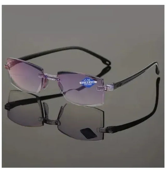 Kit 2x1 Lentes Bifocales TR90 de Autograduación | Filtro Anti Luz Azul y Protección UV | Marcos Flexibles y Resistentes para Lectura y Computadora