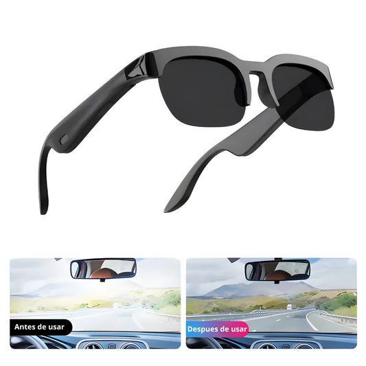 Lentes Inteligentes Bluetooth XG-89 Manos Libres | Gafas Smart con Audio HD y Micrófono Integrado | Versión BT 6.0 para Llamadas y Música | Diseño Elegante y Ergonómico