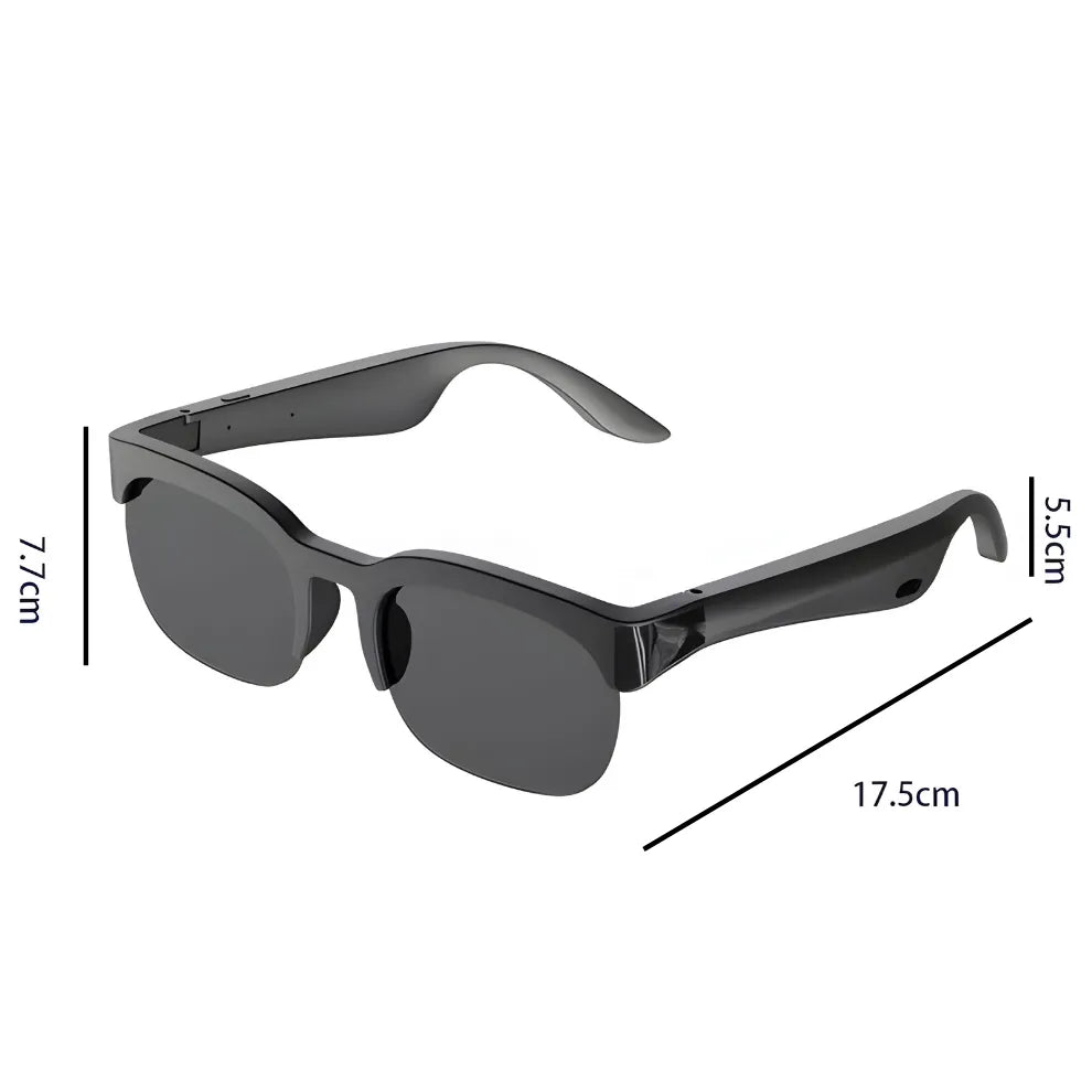 Lentes Inteligentes Bluetooth XG-89 Manos Libres | Gafas Smart con Audio HD y Micrófono Integrado | Versión BT 6.0 para Llamadas y Música | Diseño Elegante y Ergonómico