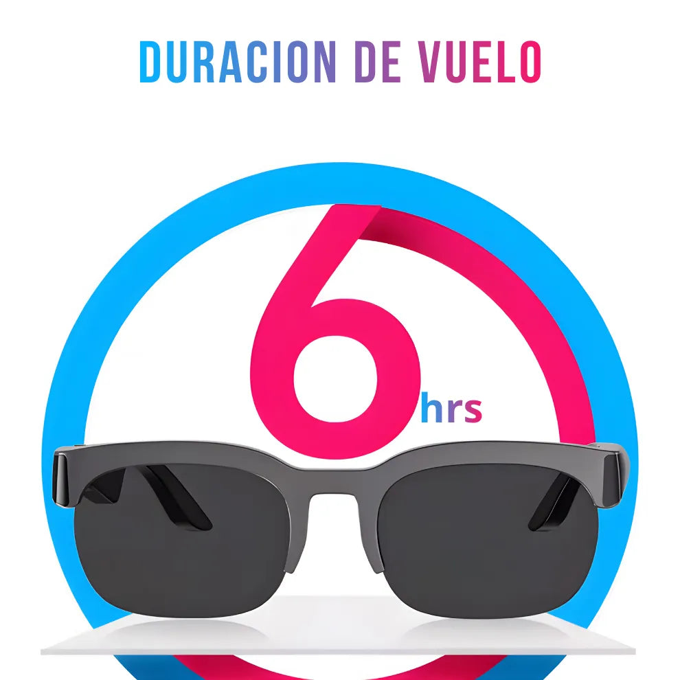 Lentes Inteligentes Bluetooth XG-89 Manos Libres | Gafas Smart con Audio HD y Micrófono Integrado | Versión BT 6.0 para Llamadas y Música | Diseño Elegante y Ergonómico