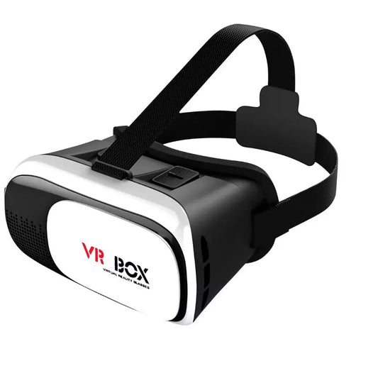 Lentes VR Box de Realidad Virtual 3D | Visión Inmersiva para iOS y Android, Lentes Ajustables y Ventana para Realidad Aumentada