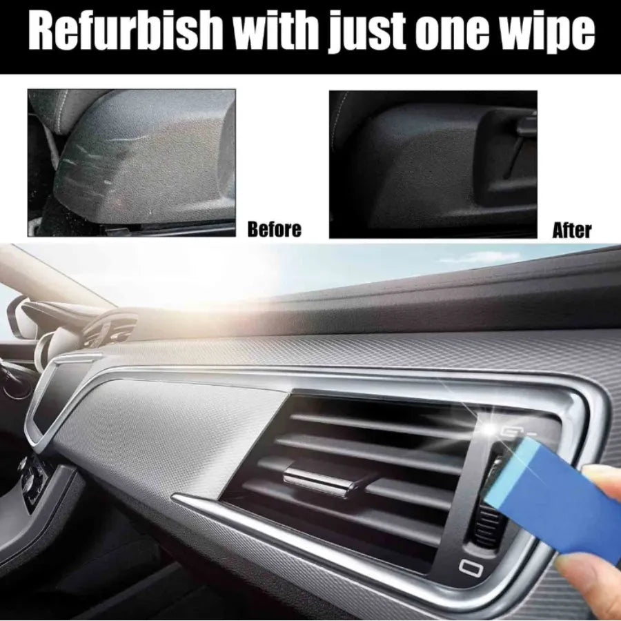 Restaurador de Plásticos y Revestimiento Cerámico para Auto | Efecto Hidrofóbico, Brillo Espejo y Protección UV Duradera