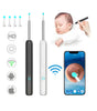 Limpiador de Oídos Inalámbrico con Cámara 1080P HD | Otoscopio Inteligente WiFi con 6 LEDs y Giroscopio de 6 Ejes | Cámara de 3.6mm Impermeable IPX5 | Compatible con iPhone y Android